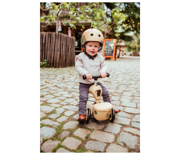 Scoot & Ride Highwaykick 1 Lifestyle Jeździk i hulajnoga 2w1 Leopard - 1109690 - zdjęcie 11